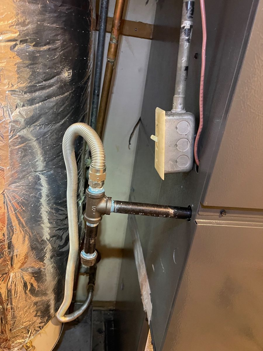 Highland Park TX HVAC electrical and piping on new AC system